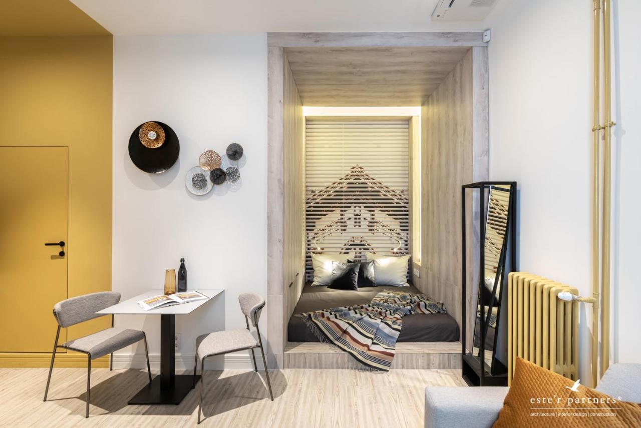 White Boat Studio Apartment Gold Boedapest Buitenkant foto